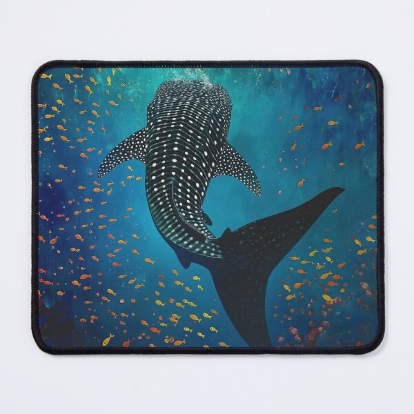 Item preview, Whale Shark Floating in the Sea designed and sold by curiouswonder.