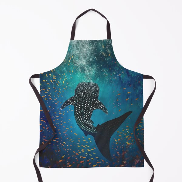 Item preview, Whale Shark Floating in the Sea designed and sold by curiouswonder.