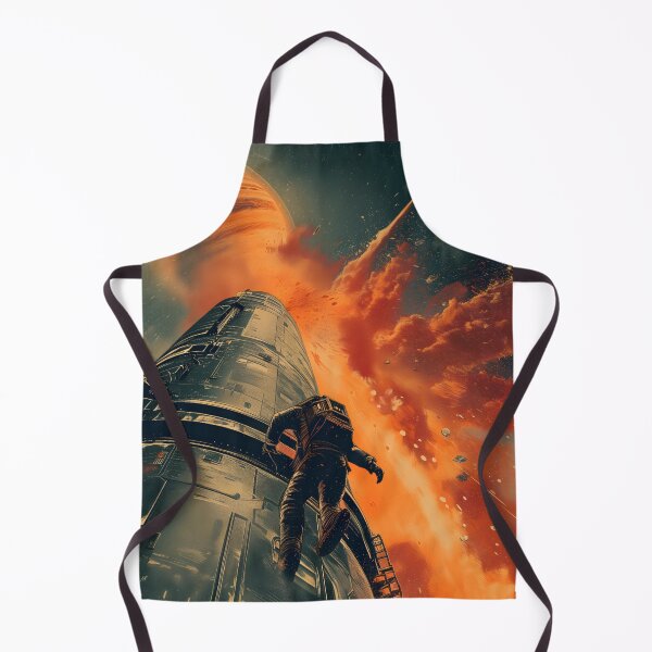 Item preview, Explosion near Jupiter - Vintage Poster Style - Sci-Fi designed and sold by Fenay Designs.