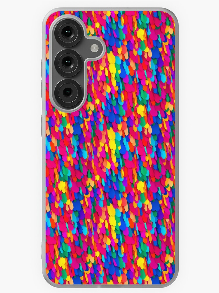Thumbnail 1 of 4, Samsung Galaxy Phone Case, Funny Feathers - Small Print designed and sold by Nicos-NovelTs.