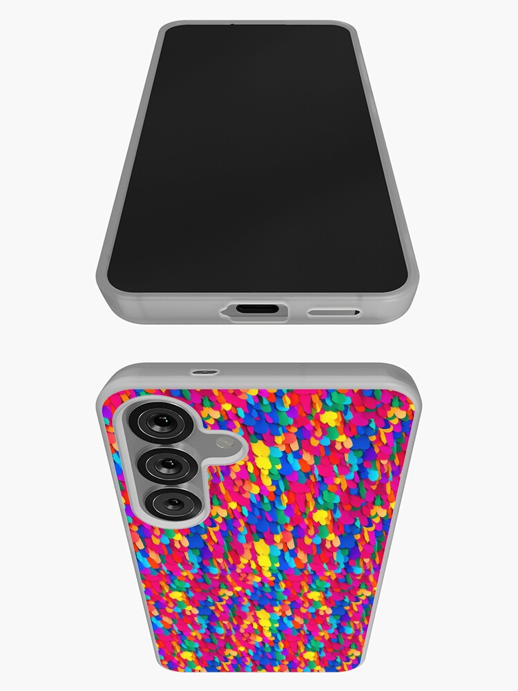 Thumbnail 3 of 4, Samsung Galaxy Phone Case, Funny Feathers - Small Print designed and sold by Nicos-NovelTs.