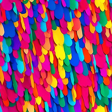 Artwork thumbnail, Funny Feathers - Medium Print by Nico's NovelTs