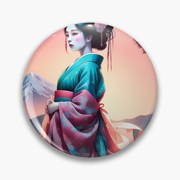 Item preview, Geisha on a terrace, sunset   designed and sold by Coolparrotgirl.