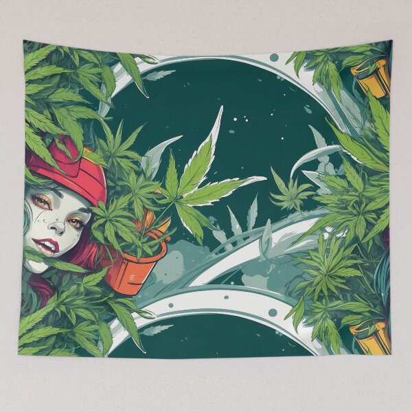 Item preview, A green medley of emotions - lately I've really needed to just paint designed and sold by wojysmokes.