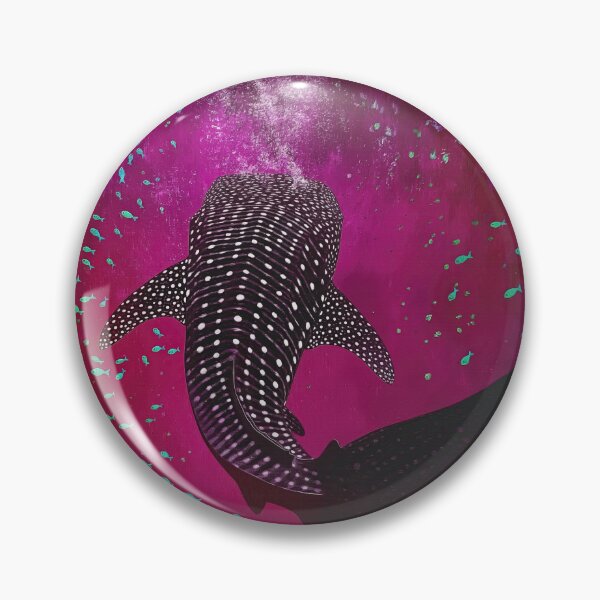 Item preview, Whale Shark Floating in Red designed and sold by curiouswonder.