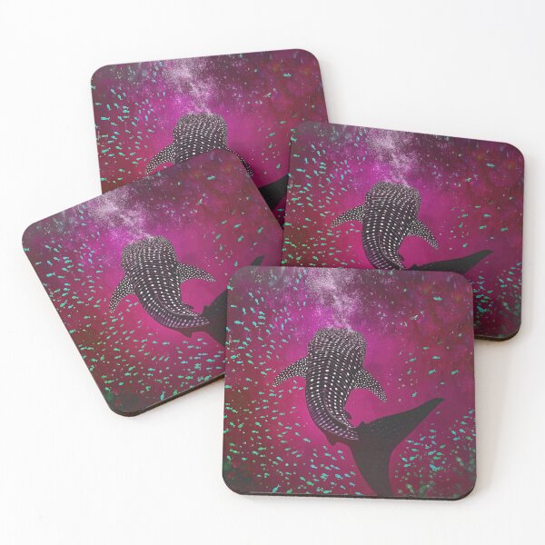 Item preview, Whale Shark Floating in Red designed and sold by curiouswonder.