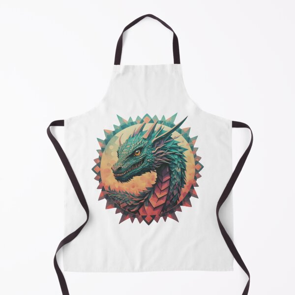 Item preview, Fractal Fury: Prismatic Dragon Logo designed and sold by DragonRealms.