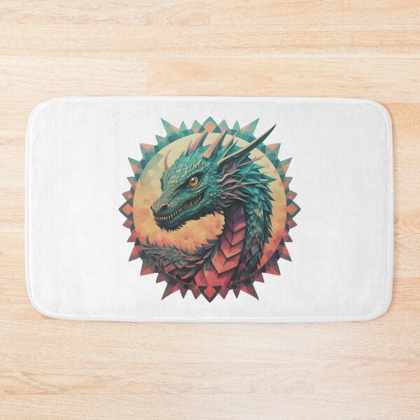Item preview, Fractal Fury: Prismatic Dragon Logo designed and sold by DragonRealms.