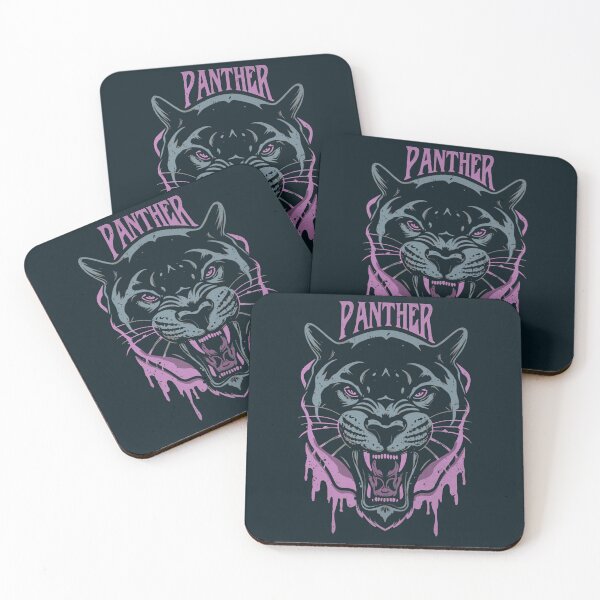 Item preview, Fierce Roar Panther Dripping Paint Graphic designed and sold by Sir Meow Meow.