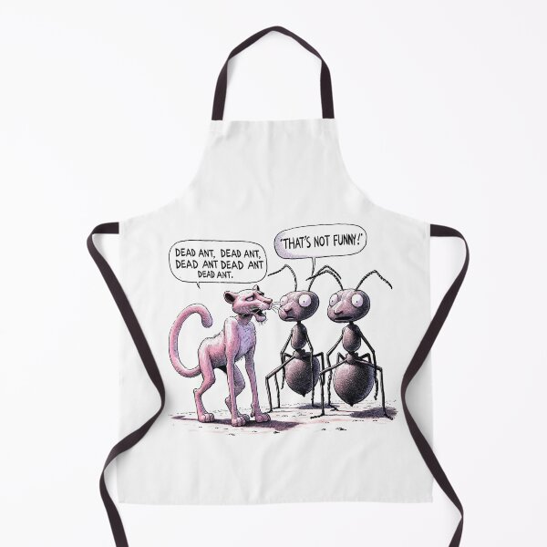 Item preview, Panther bugging some ants. designed and sold by FamouslyStupid.