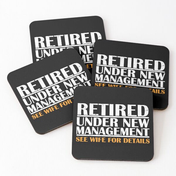 Item preview, Retired Under New Management See Wife For Details designed and sold by Slassyat.