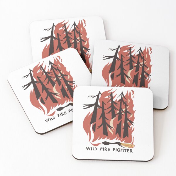 Item preview, Wildfire Fighter  designed and sold by ZoBerryShop.