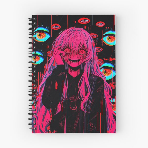 Item preview, Beautifully sad looking scary anime girl designed and sold by PolcariCarnmere.