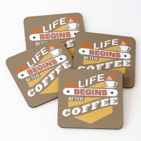 Item preview, Life Begins After Coffee designed and sold by MacMerch121.
