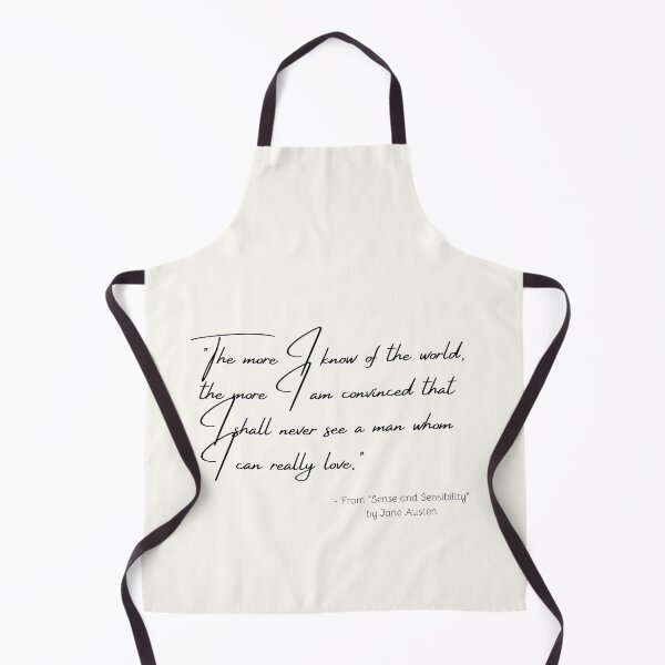 Item preview, A Quote from "Sense and Sensibility" by Jane Austen designed and sold by Poemit.