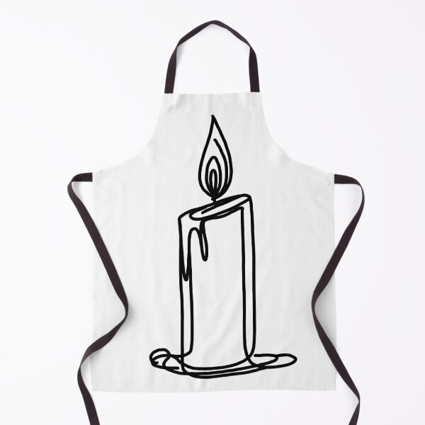 Item preview, Single Candle Line Art designed and sold by irissletters.