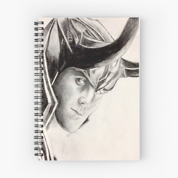 Item preview, loki pencil drawing  designed and sold by Aroeldesigns.