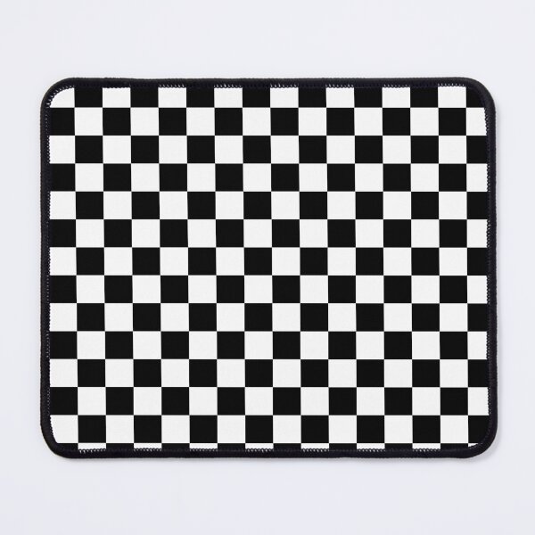 Item preview, Small Checkered - White and Black designed and sold by JustPatterns2.