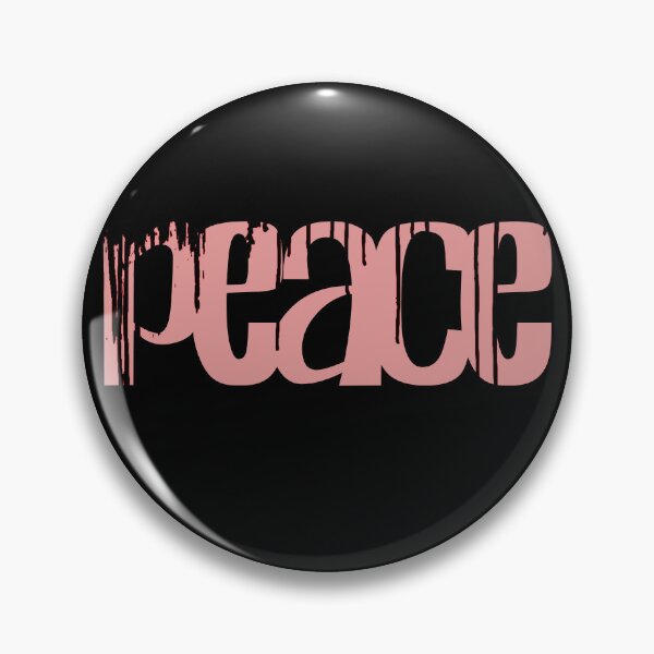 Item preview, "Peace" - Evocative Design with Blood-Like Stains designed and sold by CraftedConcepts.