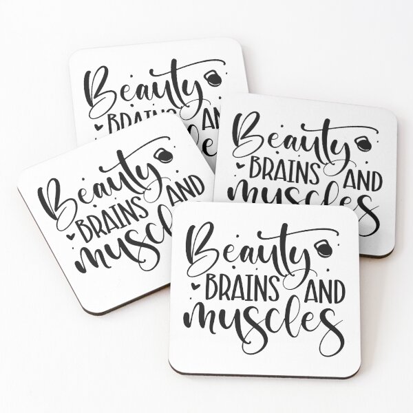 Item preview, Beauty brains and muscles designed and sold by Magico Paco.