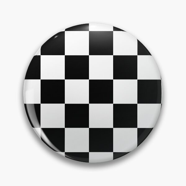 Item preview, Checkered - White and Black designed and sold by JustPatterns2.