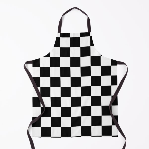 Item preview, Checkered - White and Black designed and sold by JustPatterns2.