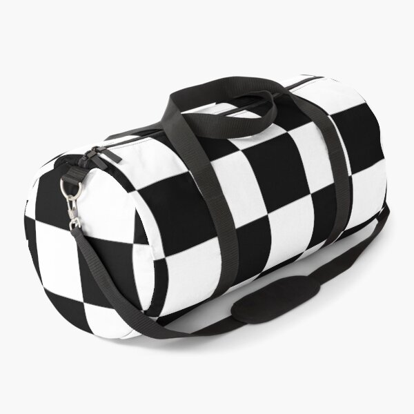 Item preview, Checkered - White and Black designed and sold by JustPatterns2.