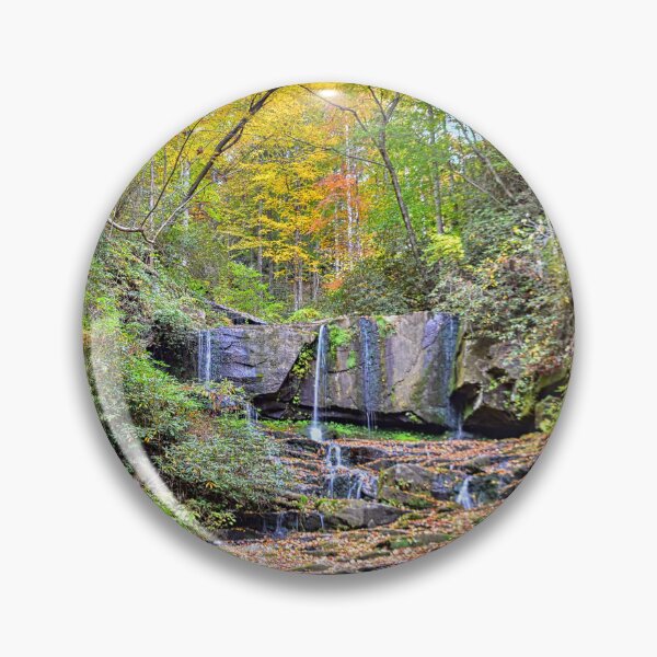 Item preview, Virginia Hawkins Falls Pickens County South Carolina In Autumn designed and sold by LisaWootenPhoto.