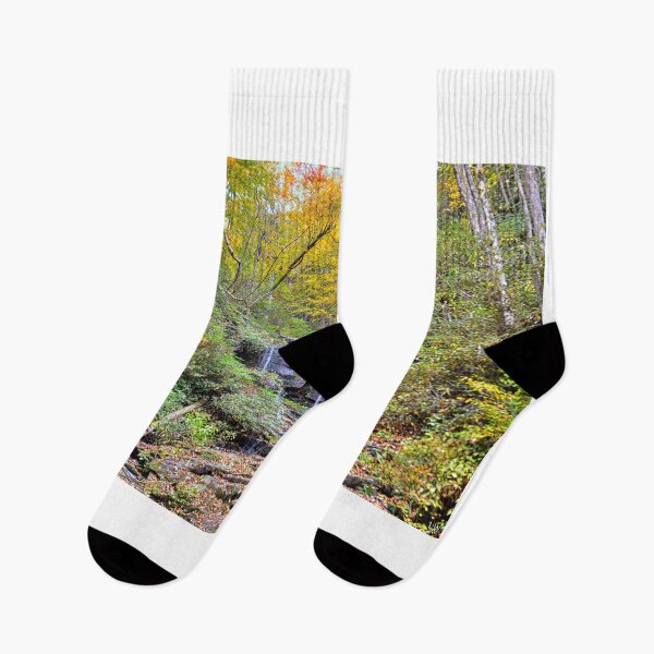 Item preview, Virginia Hawkins Falls Pickens County South Carolina In Autumn designed and sold by LisaWootenPhoto.