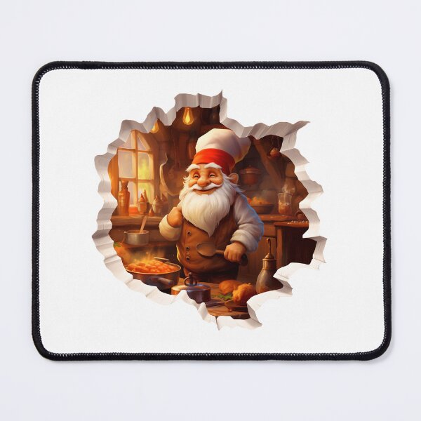 Item preview, Chef gnome | Fantasy dwarf | Baker gnome | Cute dwarf | Wall hole 1 designed and sold by Yaremchuk.