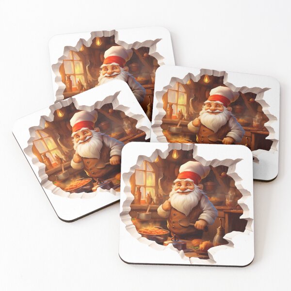 Item preview, Chef gnome | Fantasy dwarf | Baker gnome | Cute dwarf | Wall hole 1 designed and sold by Yaremchuk.