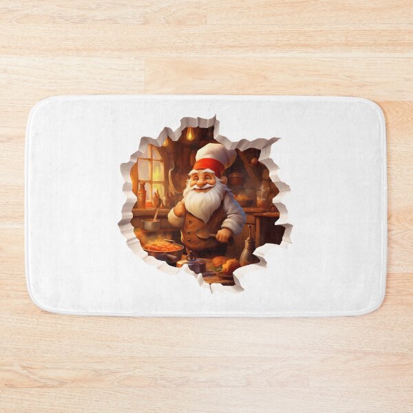 Item preview, Chef gnome | Fantasy dwarf | Baker gnome | Cute dwarf | Wall hole 1 designed and sold by Yaremchuk.
