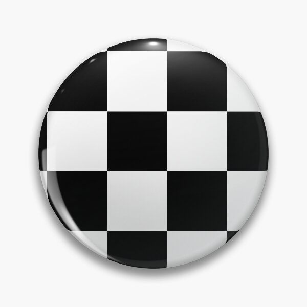Item preview, Large Checkered - White and Black designed and sold by JustPatterns2.