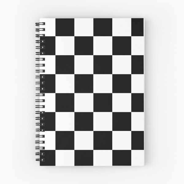 Item preview, Large Checkered - White and Black designed and sold by JustPatterns2.
