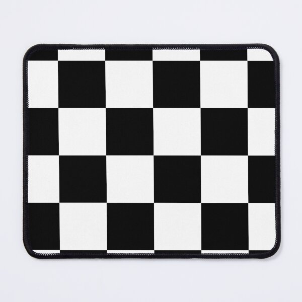 Item preview, Large Checkered - White and Black designed and sold by JustPatterns2.