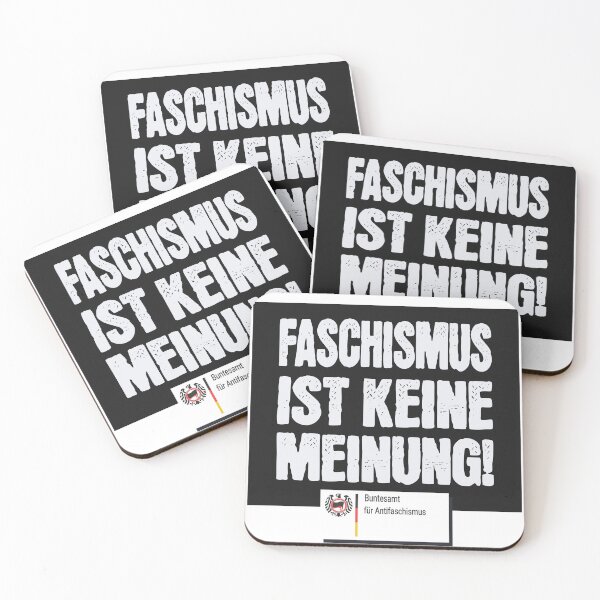 Item preview, Fascism is not an opinion! - Federal Office for Antifascism designed and sold by Dunkelflaute.