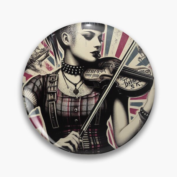 Item preview, Old Punk Style Beauty designed and sold by AiPoliviosArt.