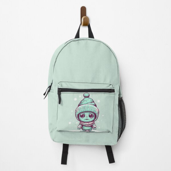 Item preview, Alien wearing a pom pom toque designed and sold by Amir Faysal.