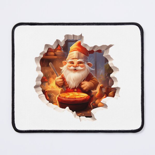 Item preview, Chef gnome | Fantasy dwarf | Baker gnome | Cute dwarf | Wall hole 3 designed and sold by Yaremchuk.