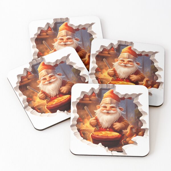 Item preview, Chef gnome | Fantasy dwarf | Baker gnome | Cute dwarf | Wall hole 3 designed and sold by Yaremchuk.