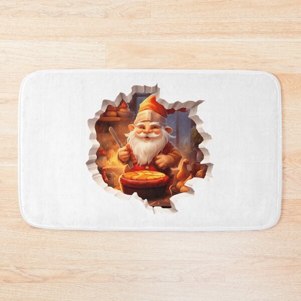 Item preview, Chef gnome | Fantasy dwarf | Baker gnome | Cute dwarf | Wall hole 3 designed and sold by Yaremchuk.