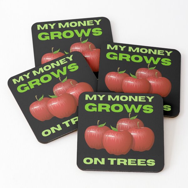Item preview, My Money Grows On Trees Funny Gifts For Gardeners designed and sold by Cr320.