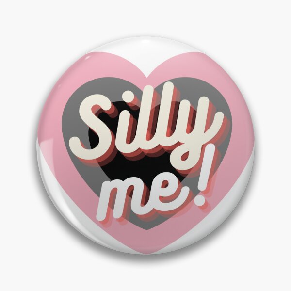 Item preview, Silly my heart saying designed and sold by VauKaArtShop.