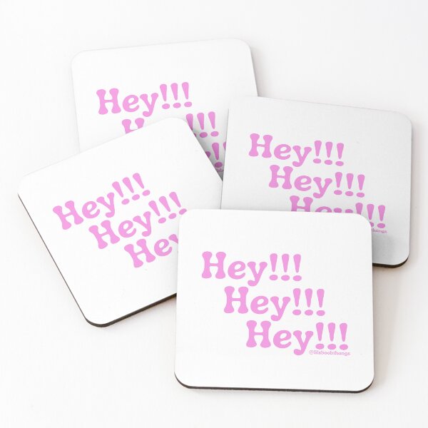Artikelvorschau, Hey Hey Hey! v2, rosa | @lilsboobthangs entworfen und verkauft von lilsboobthangs.