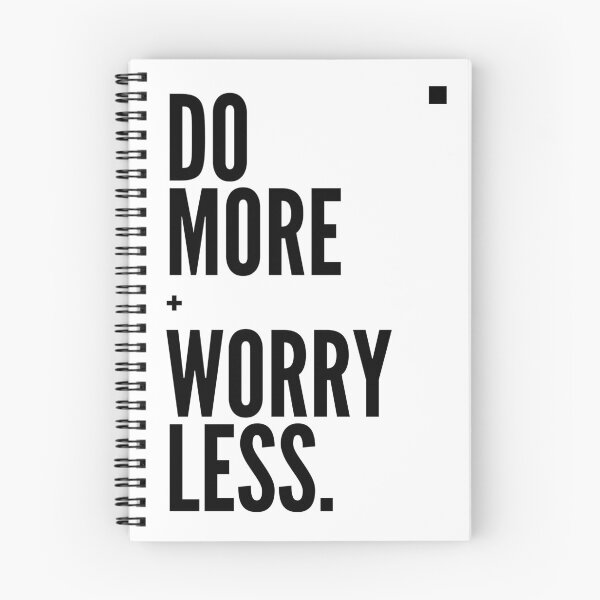 Item preview, Do More Worry Less designed and sold by InkImagination1.