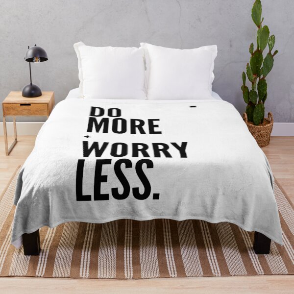 Item preview, Do More Worry Less designed and sold by InkImagination1.