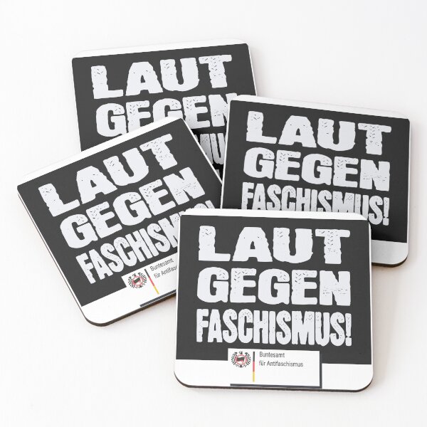 Item preview, Loud against fascism! - Buntesamt for anti-fascism designed and sold by Dunkelflaute.