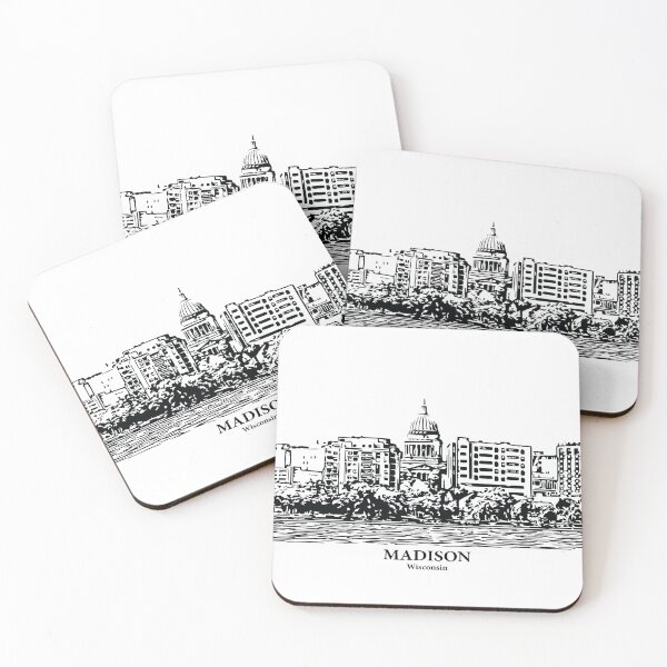 Item preview, Madison - Wisconsin designed and sold by Lakeric Cityscapes.