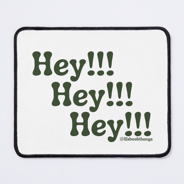 Item preview, Hey hey hey! v3, dark green | @lilsboobthangs designed and sold by lilsboobthangs.
