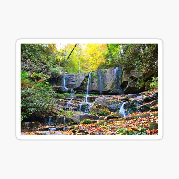 Item preview, Pickens County South Carolina Virginia Hawkins Falls In Autumn designed and sold by LisaWootenPhoto.